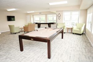 Billiard Room at Rotary Villas, Brandon, Manitoba