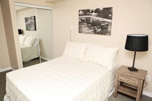 Bedroom of Suite at Rotary Villas, Brandon, Manitoba