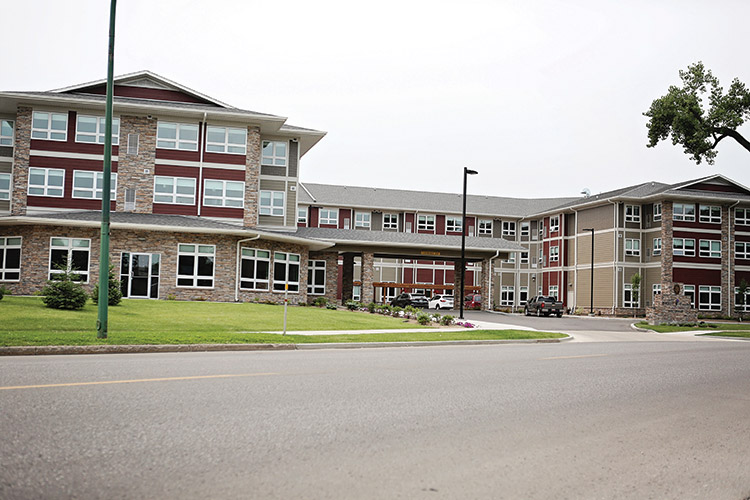 Exterior of Rotary Villas, Brandon, Manitoba
