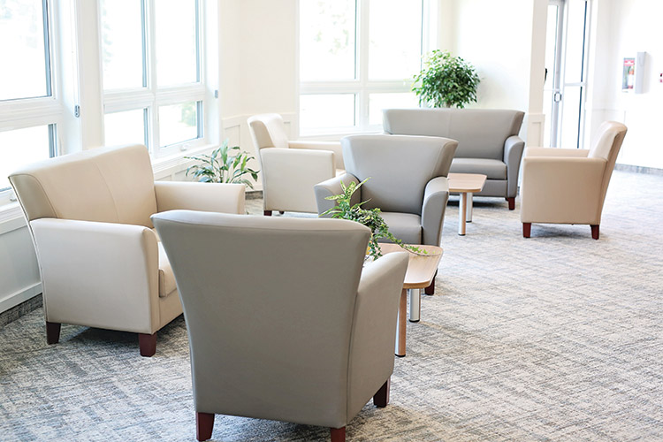 Lounge Area at Rotary Villas, Brandon, Manitoba