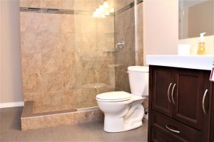 27 White Ash basement bathroom