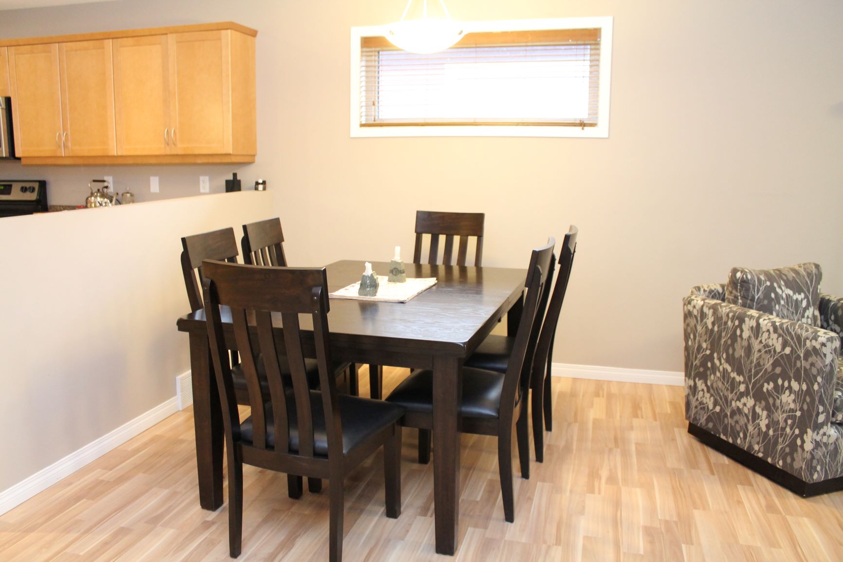 27 White Ash dining area