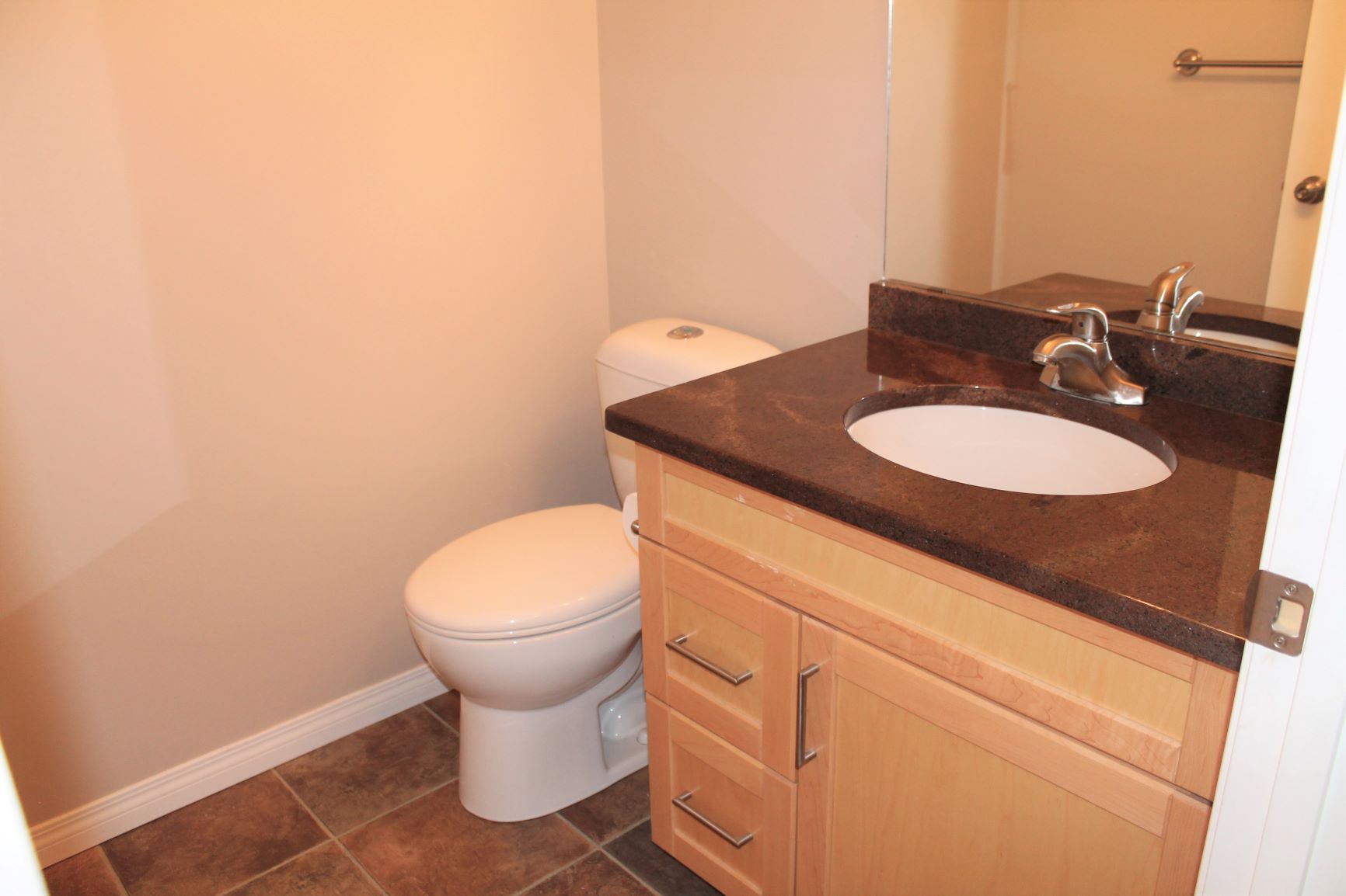 24 White Ash half bath main floor