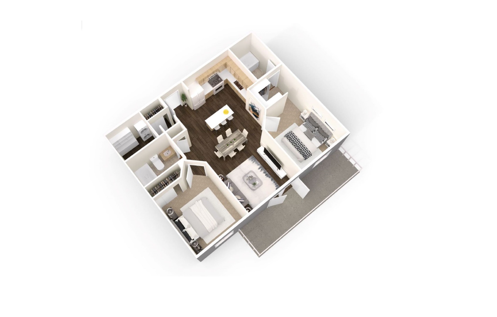 Killarney, 2 bedroom, resized